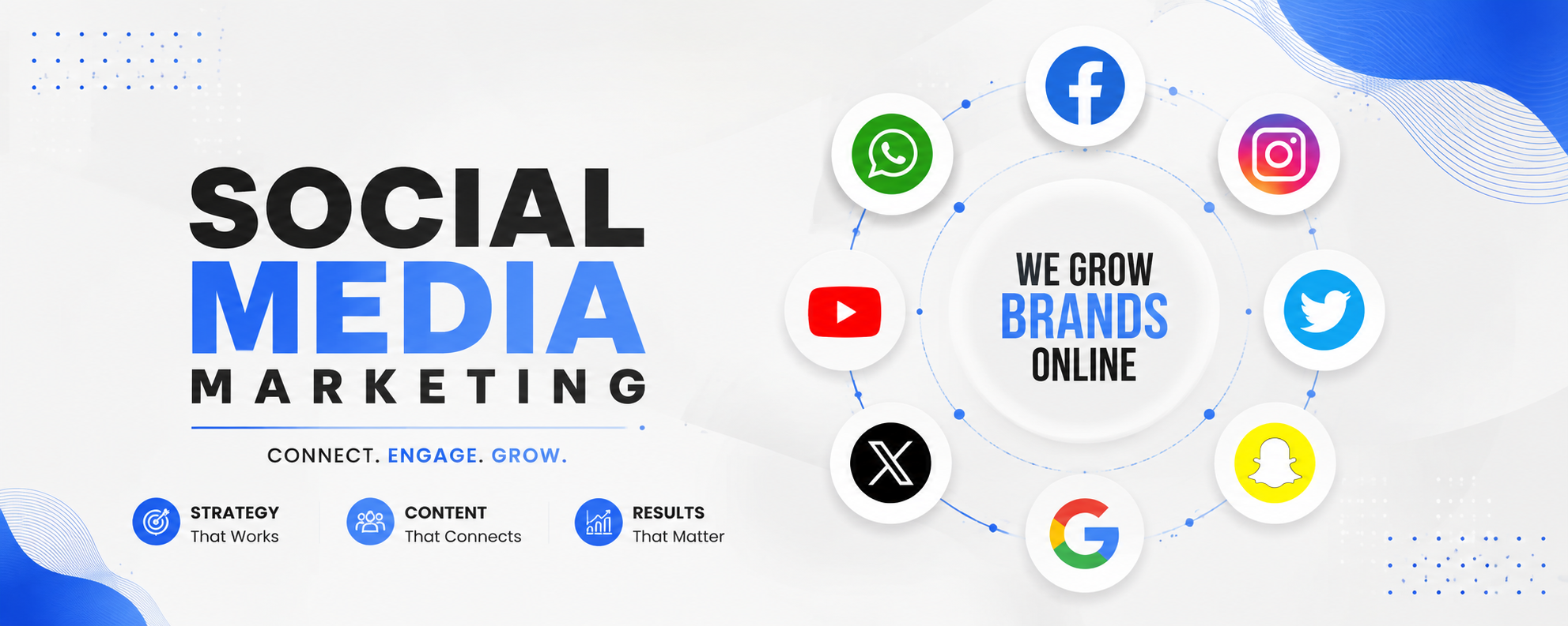 Social media marketing strategy and platform network
